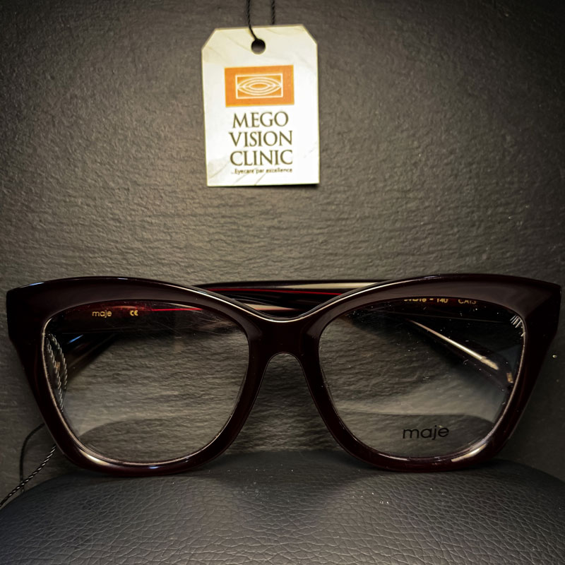 photo of model optical frames