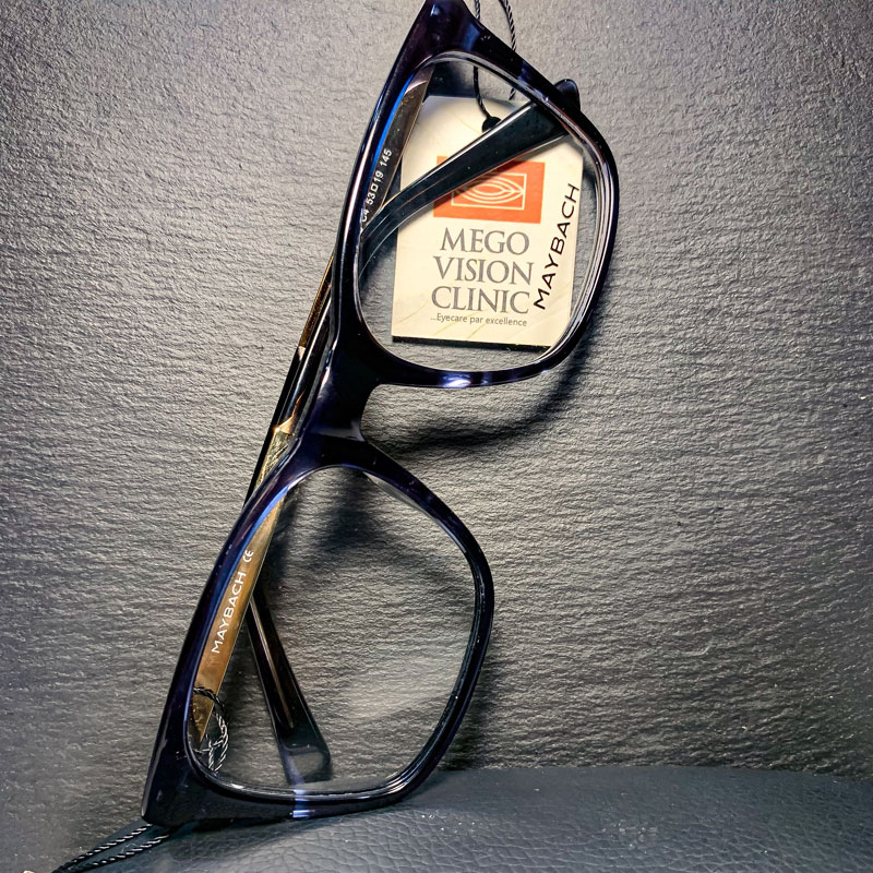 photo of model optical frames