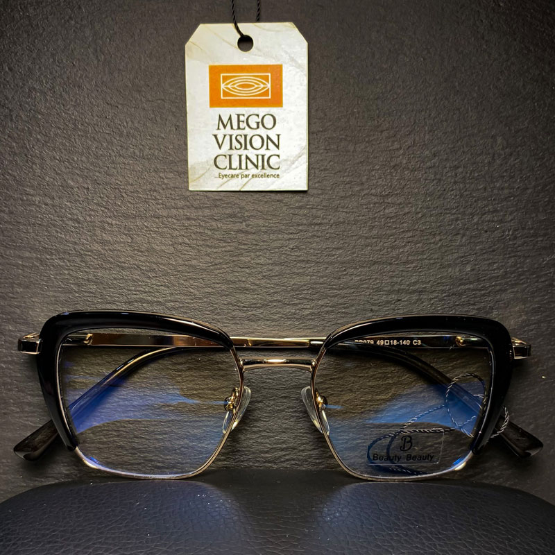 photo of model optical frames