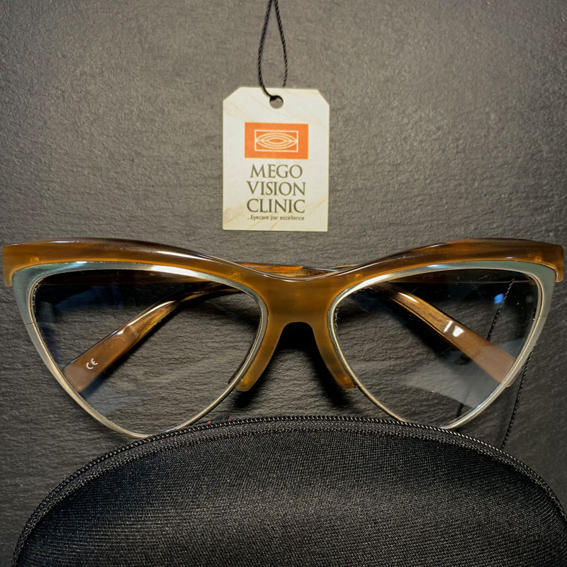 photo of model optical frames