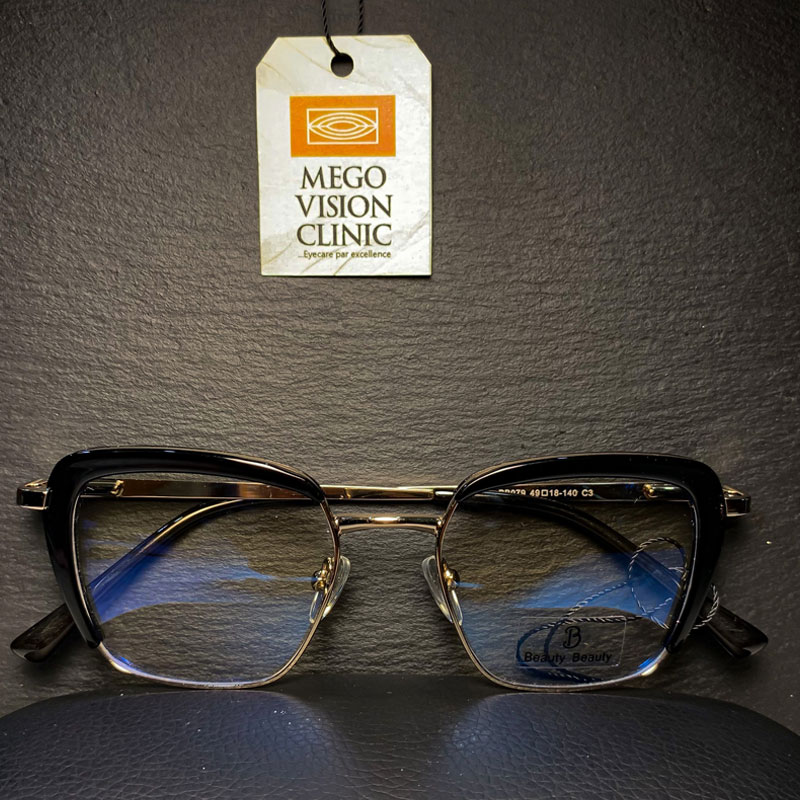 photo of model optical frames
